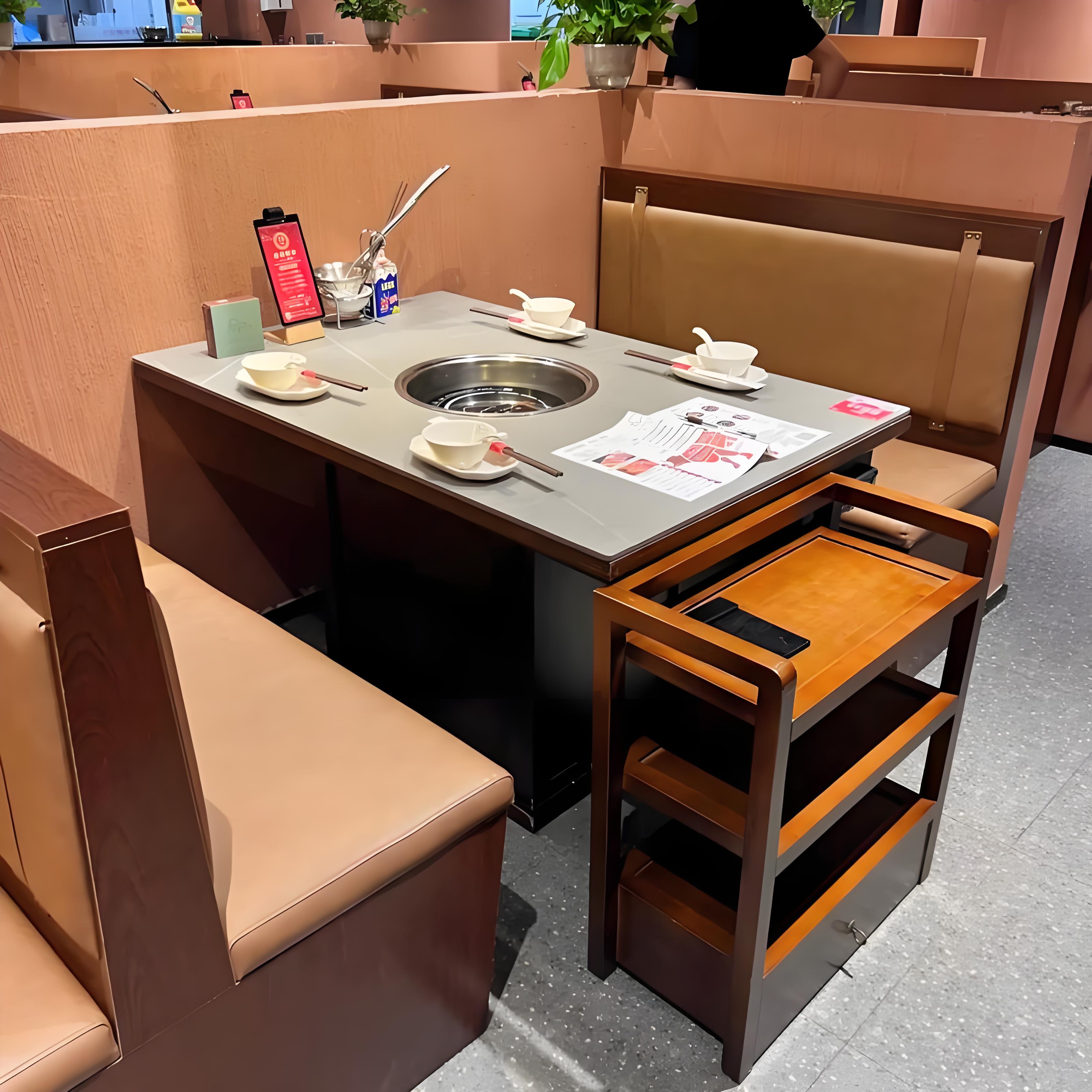 荆门市无烟净化灶台中餐桌 - 一站式服务